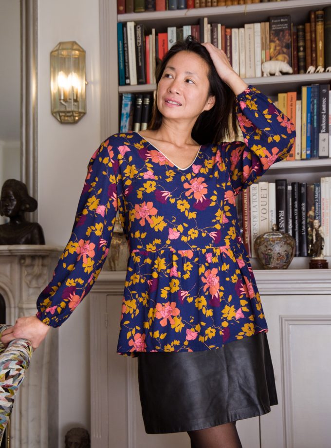 Blouse Caméléon Magnolia - Made in France