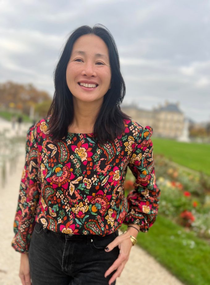 Box couture Blouse Caméléon