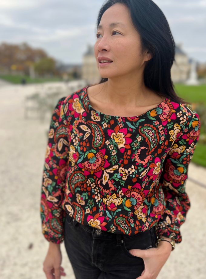 Box couture Blouse Caméléon