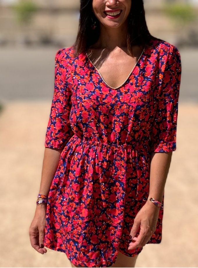 Box couture Robe Caméléon