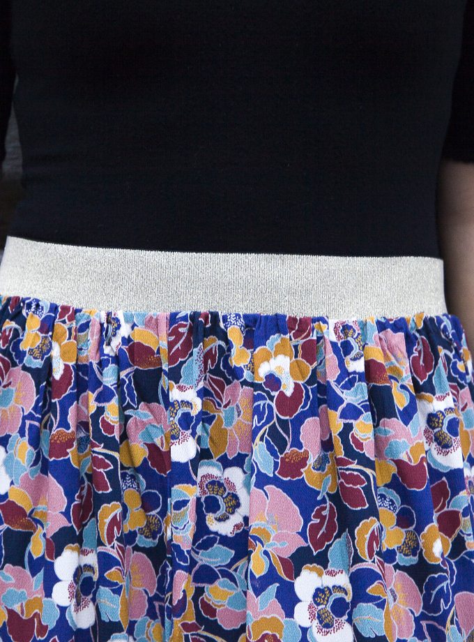 Jupe longue Ava - Made in France