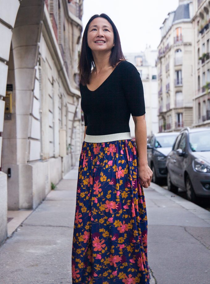 MY DRESS MADE - JUPE LONGUE MAGNOLIA - VETEMENT FEMME - MADE IN FRANCE 4