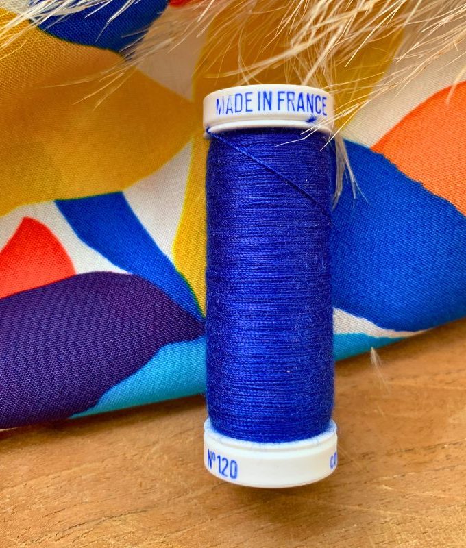 Fil à coudre "bleu klein" - MY DRESS MADE fil couture made in France