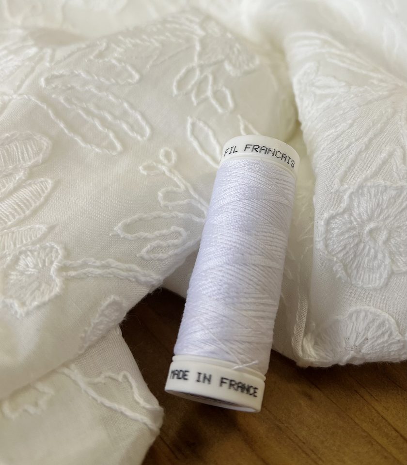 Fil à coudre "blanc" - Fabriqué en France