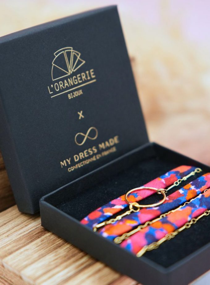 Bracelet 3 tours x bijou de tête Eulalie - Bliss