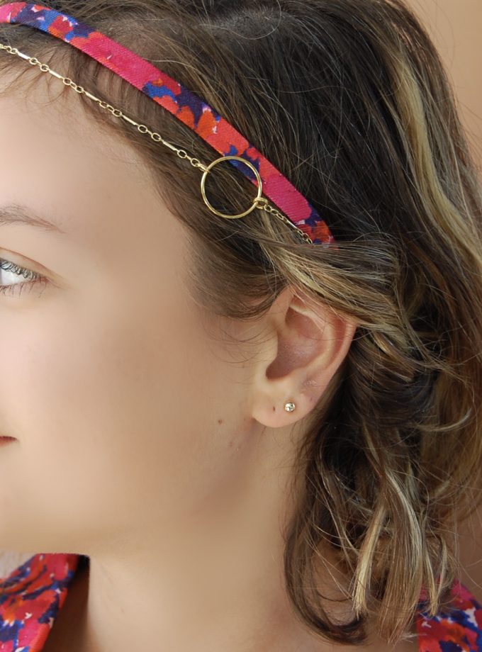 Bracelet 3 tours x bijou de tête Eulalie - Bliss