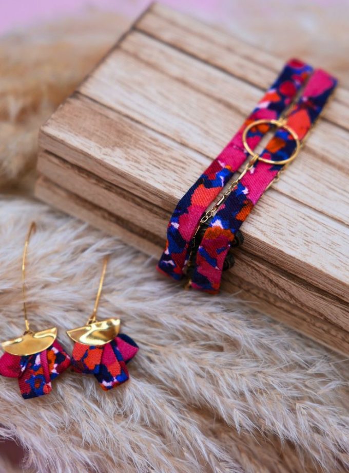 Bracelet 3 tours x bijou de tête Eulalie - Bliss