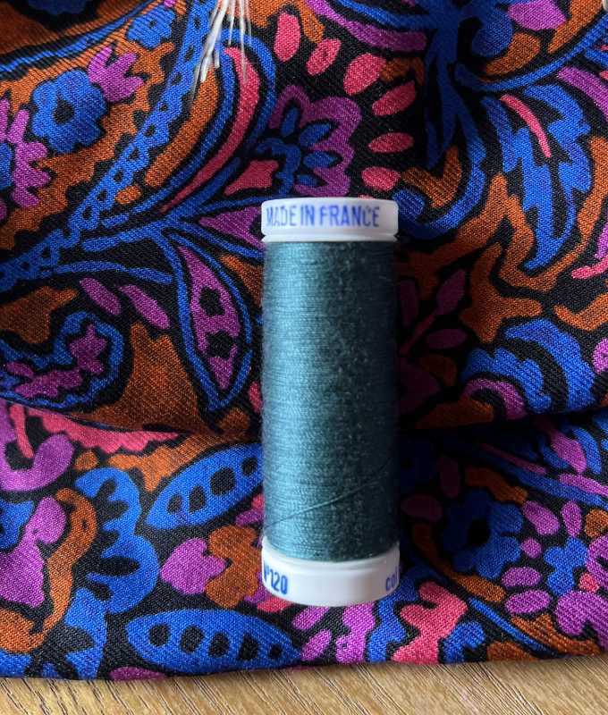 Fil à coudre "émeraude" - MY DRESS MADE fil couture made in France