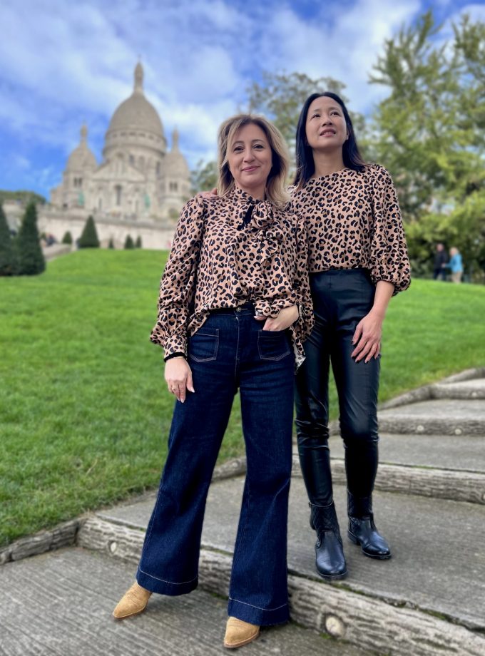 Kiara leopard twill fabric - MadeinEstel x My Dress Made - Printed in France