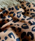 Coupon twill viscose Kiara léopard  (130 cm)