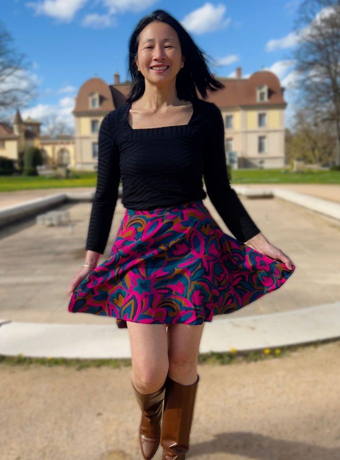 Tissu crêpe DIVINE - Imprimé en France