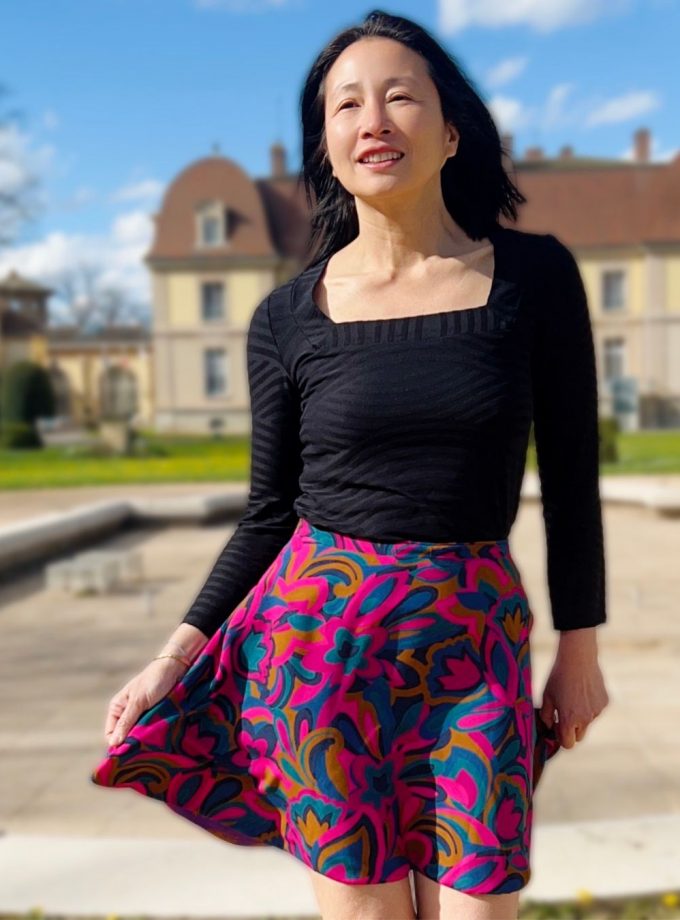 Tissu crêpe DIVINE - Imprimé en France