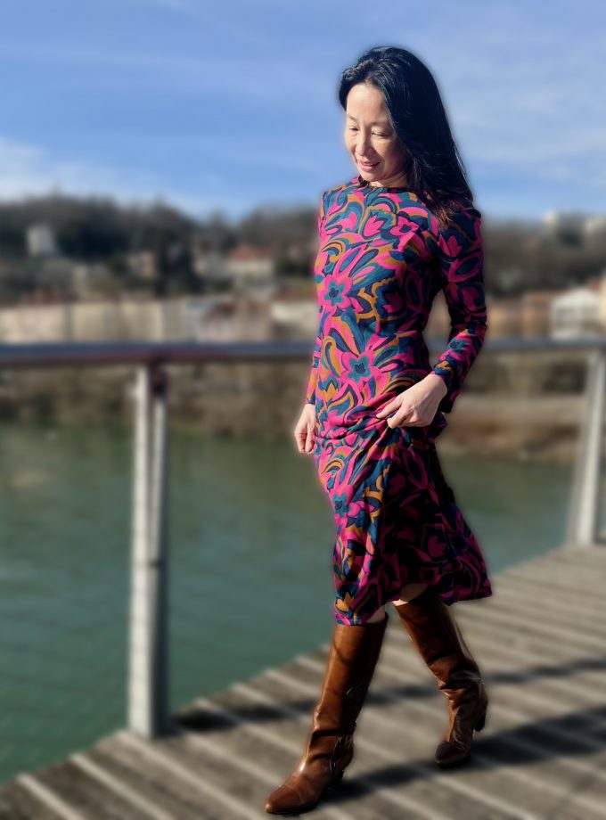 Tissu crêpe DIVINE - Imprimé en France