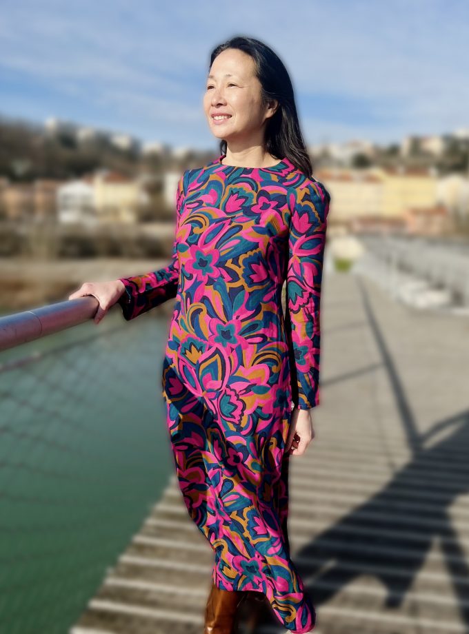 Tissu crêpe DIVINE - Imprimé en France