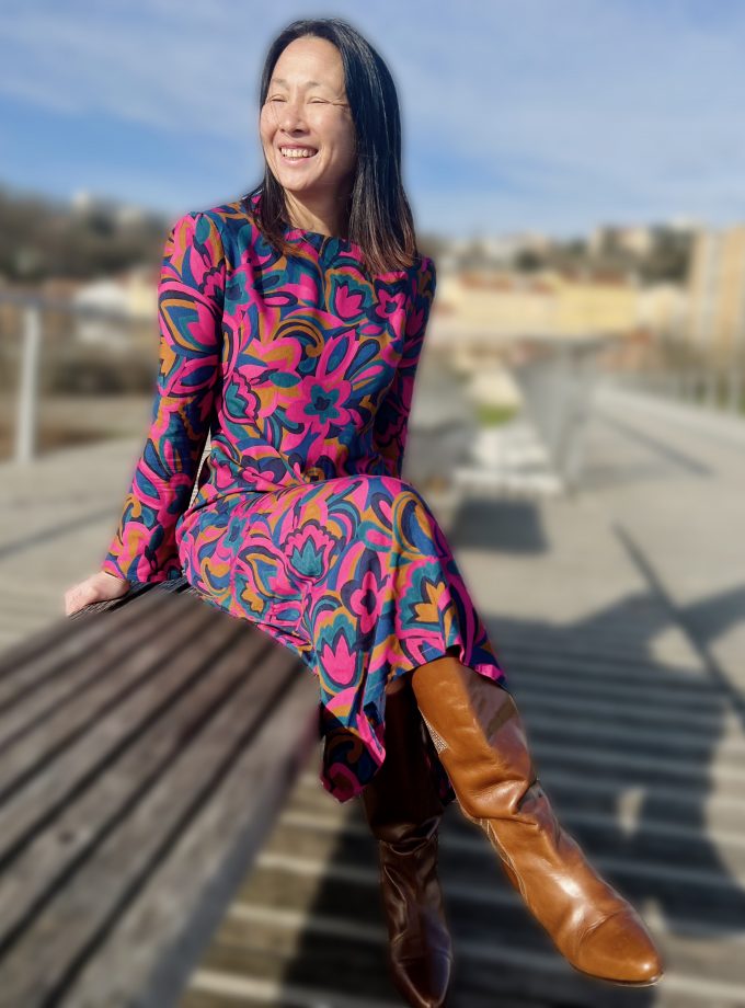 Tissu crêpe DIVINE - Imprimé en France