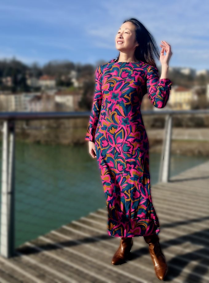 Tissu crêpe DIVINE - Imprimé en France