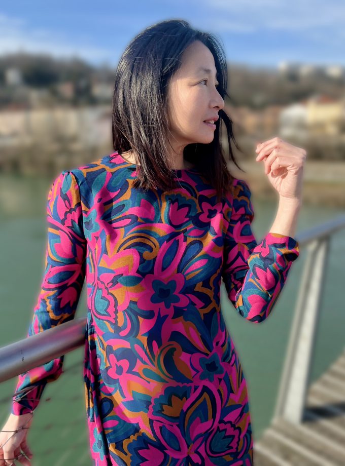 Tissu crêpe DIVINE - Imprimé en France