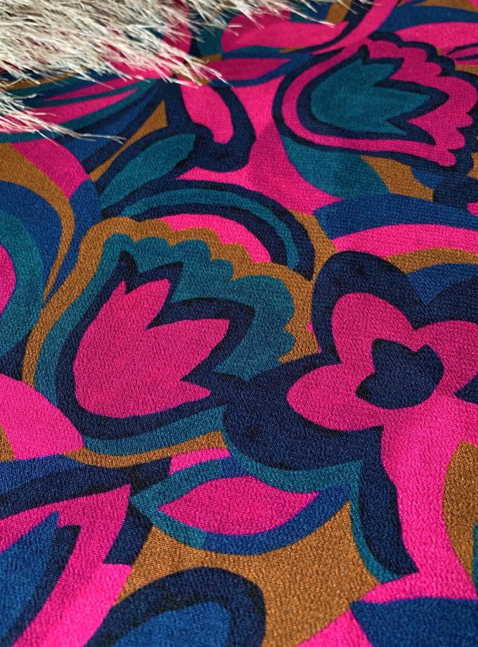 Tissu crêpe DIVINE - Imprimé en France