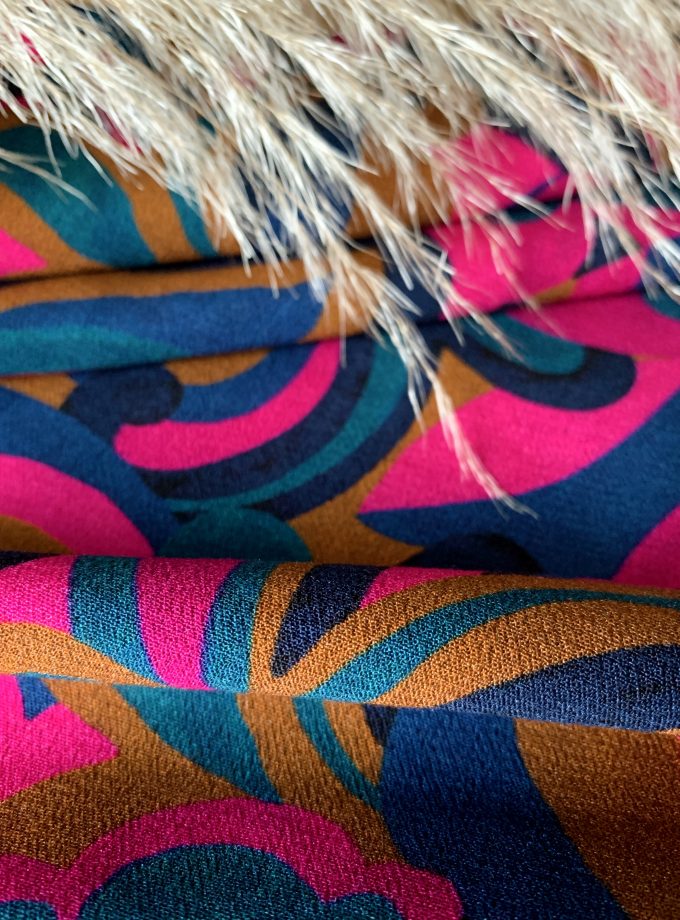 Tissu crêpe DIVINE - Imprimé en France