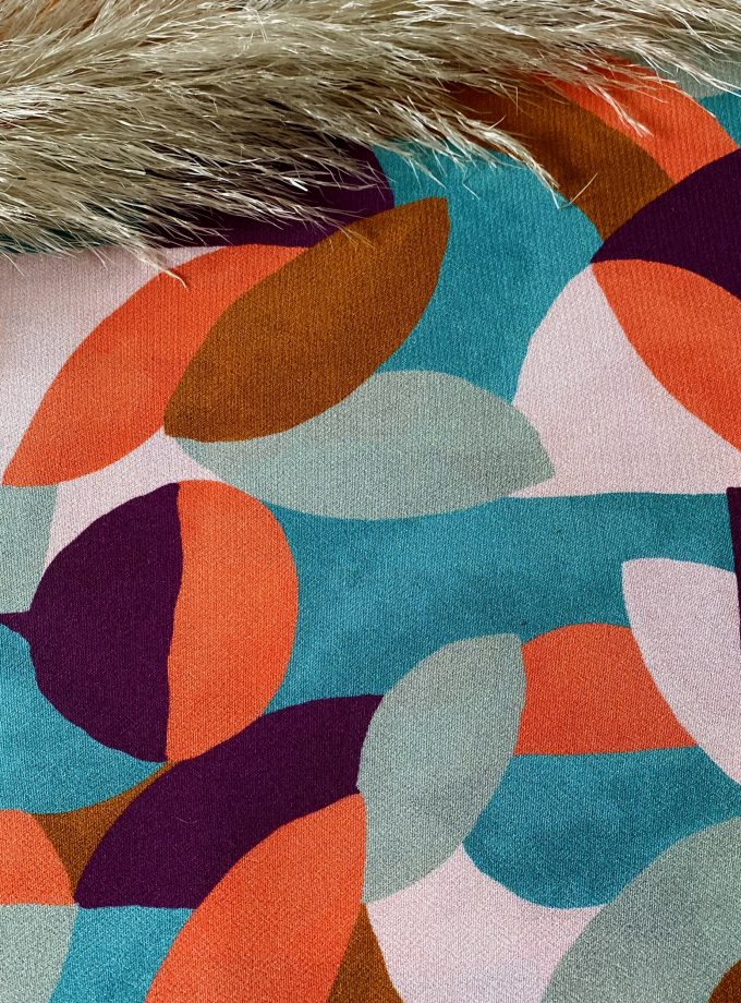 Coupon crêpe viscose Candy Pop (90 cm)