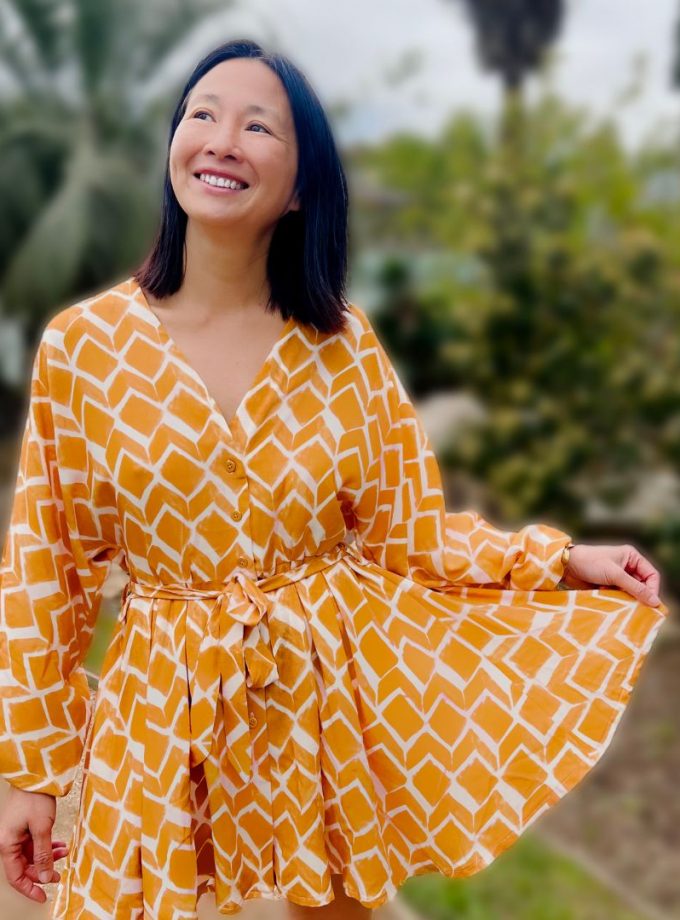 Tissu viscose "Effet Lin" Goa - Rascol x My Dress Made