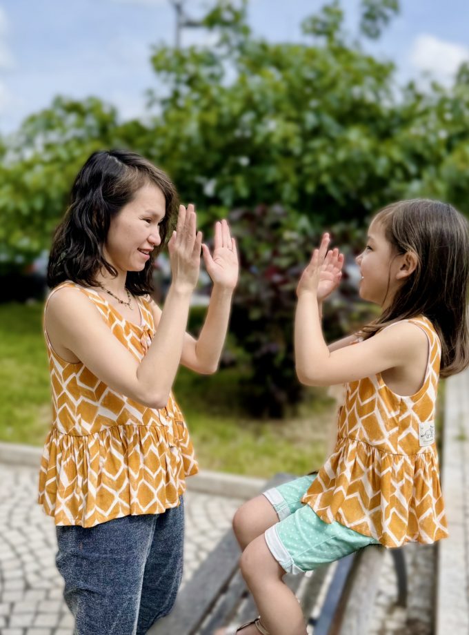 Tissu viscose "Effet Lin" Goa - Rascol x My Dress Made