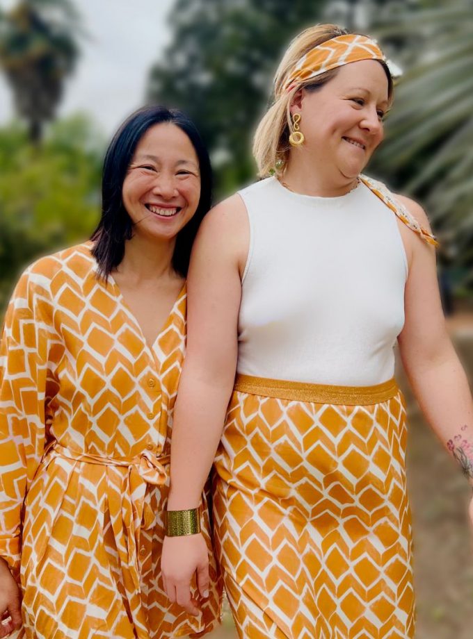 Tissu viscose "Effet Lin" Goa - Rascol x My Dress Made