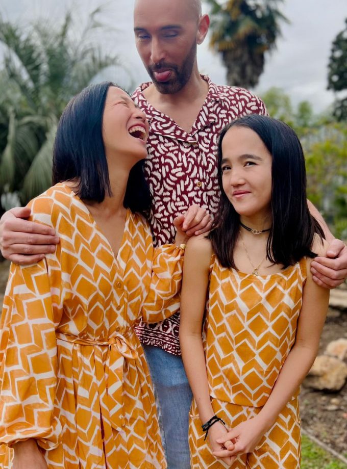 Tissu viscose "Effet Lin" Goa - Rascol x My Dress Made