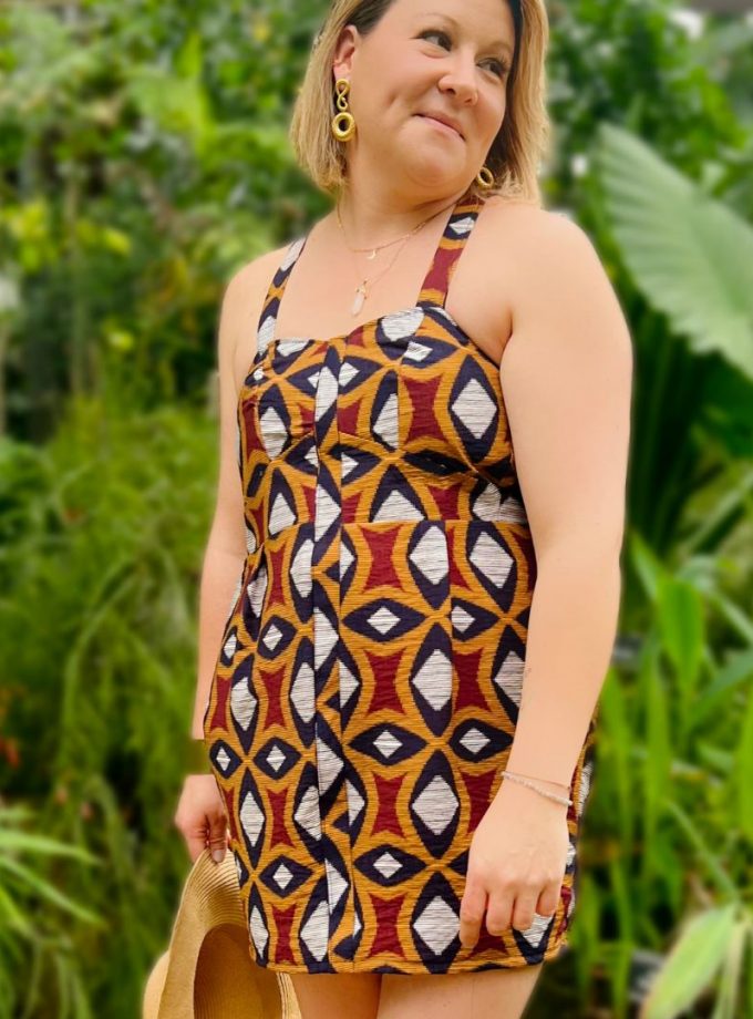 Tissu viscose "Effet Lin" Zanzibar - Rascol x My Dress Made