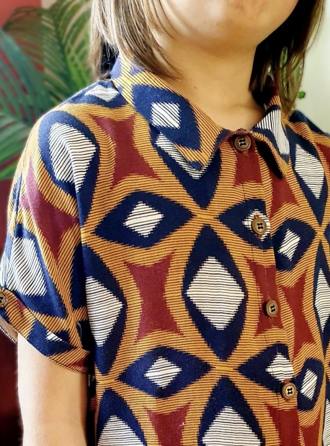 Tissu viscose "Effet Lin" Zanzibar - Rascol x My Dress Made