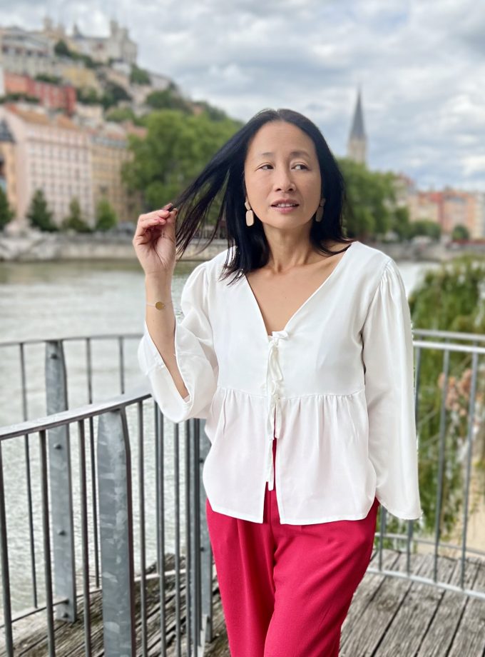 Tissu crêpe viscose satiné