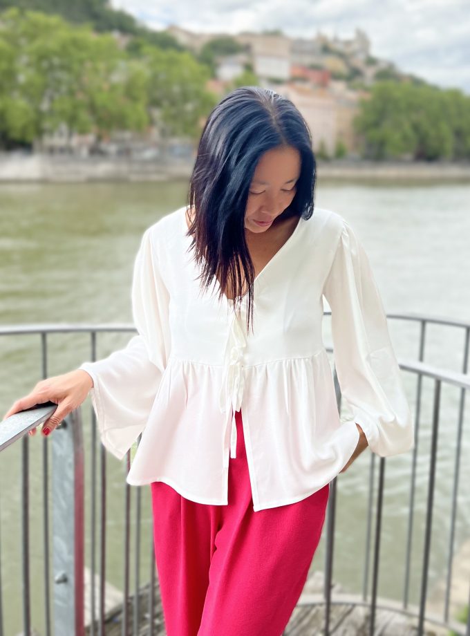 Tissu crêpe viscose satiné