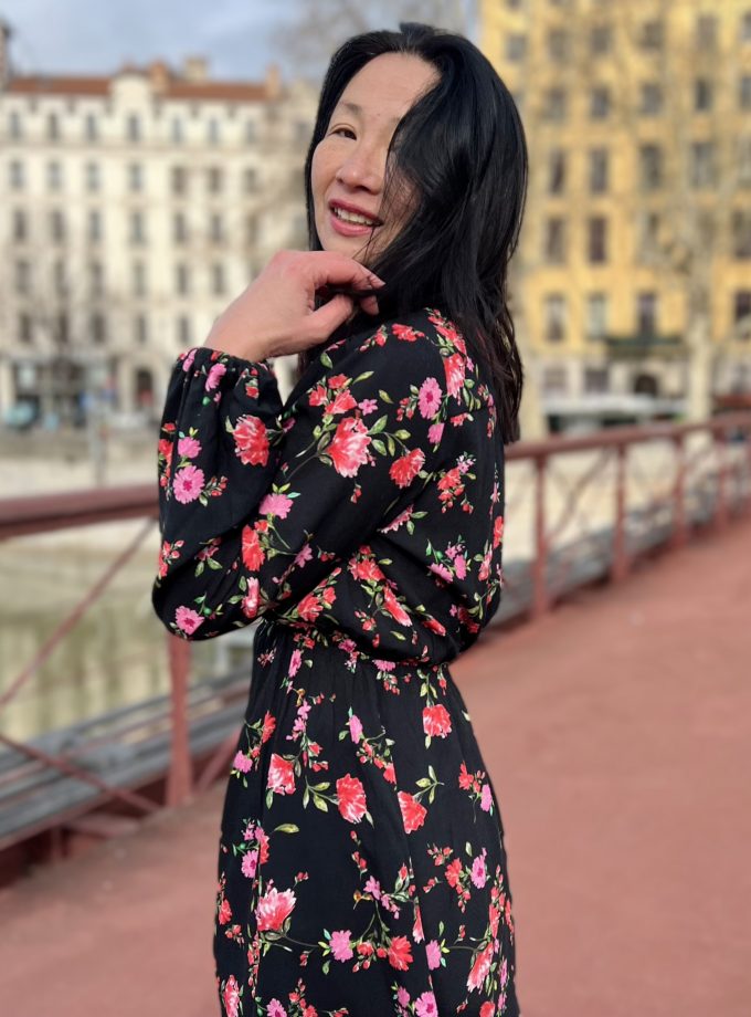 Tissu crêpe viscose Ruby - Imprimé en France