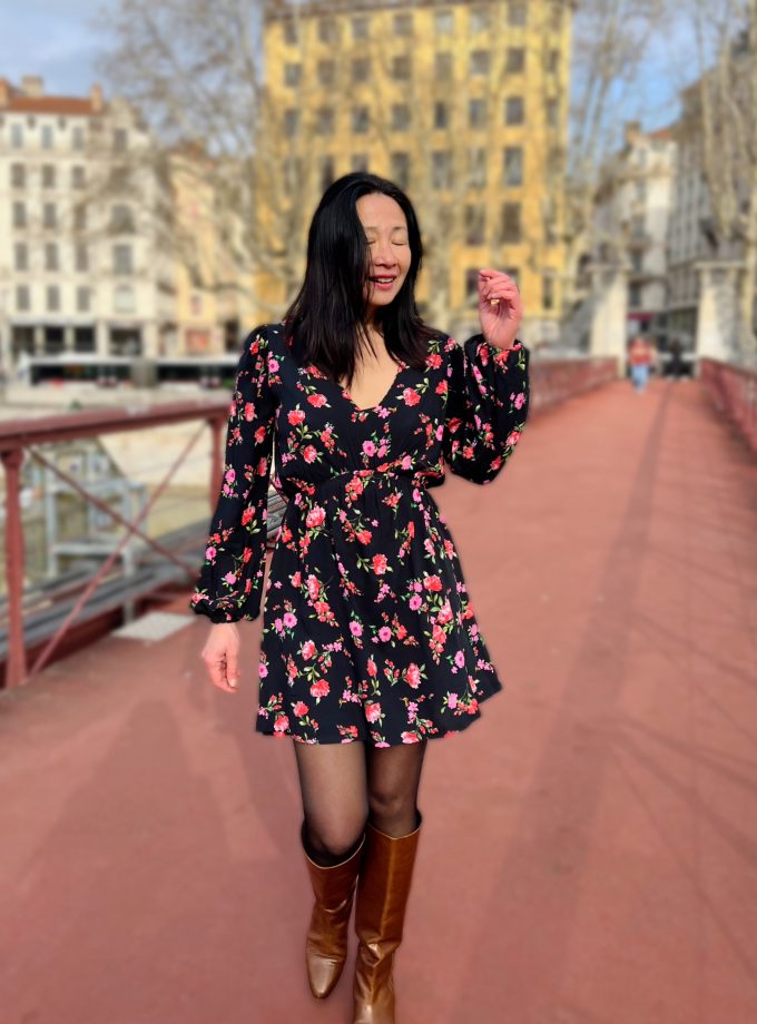 Tissu crêpe viscose Ruby - Imprimé en France