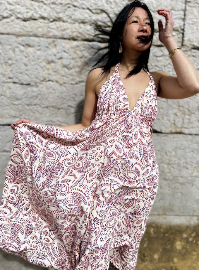 Tissu popeline viscose EOLIA - Imprimé en France