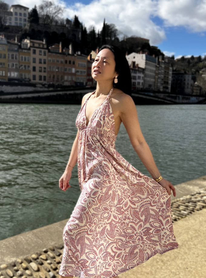 Tissu popeline viscose EOLIA - Imprimé en France