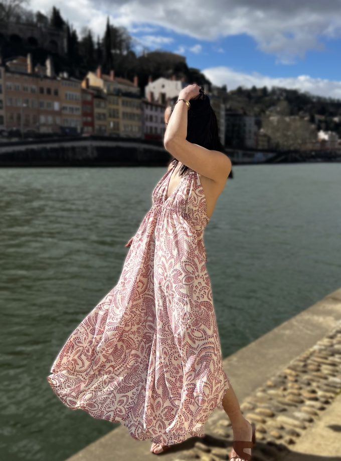 Tissu popeline viscose EOLIA - Imprimé en France