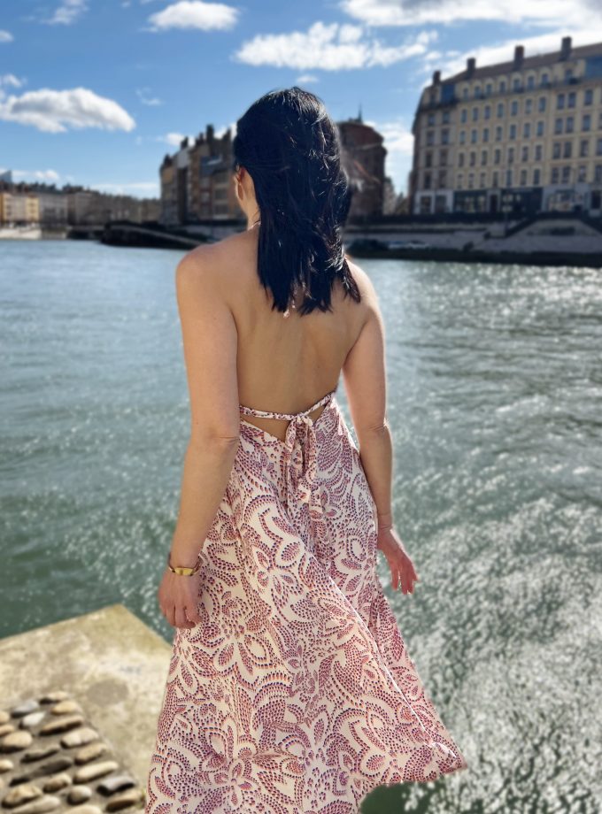 Tissu popeline viscose EOLIA - Imprimé en France