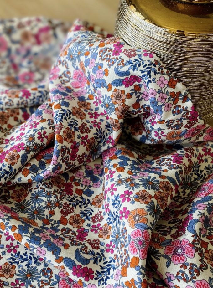 Tissu twill viscose SERENA - Imprimé en France