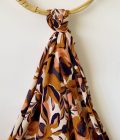 AURORA viscose crepe fabric - Printed in France