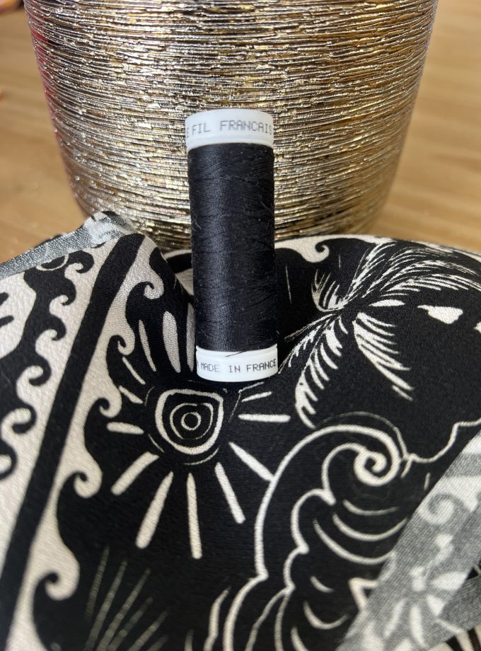 Fil à coudre "noir" - MY DRESS MADE fil couture made in France