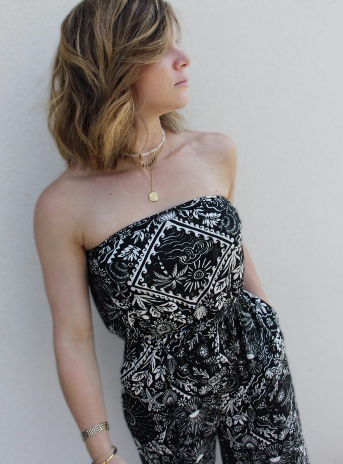 Tissu crêpe viscose Saona - Imprimé en France