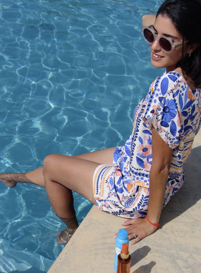 Tissu popeline viscose Gaia - Imprimé en France