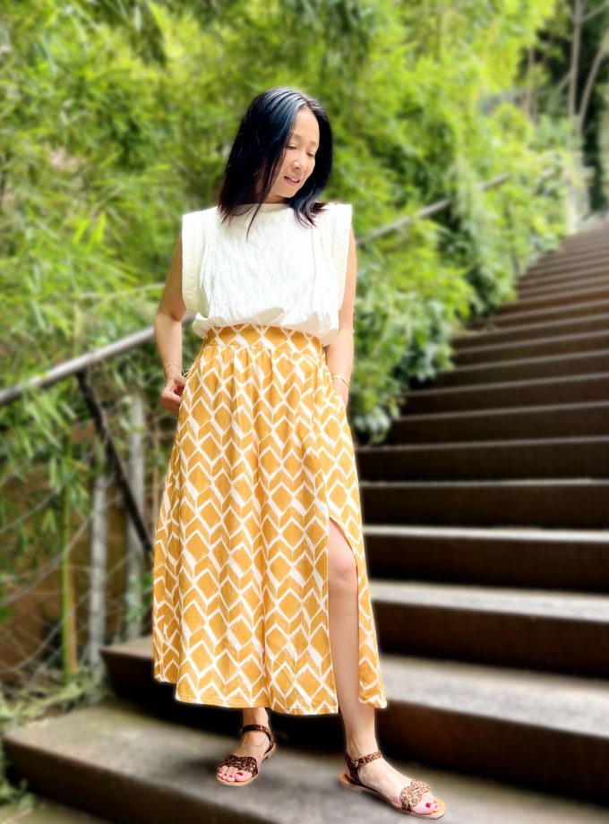 Patron de couture jupe Louise - Clematisse pattern