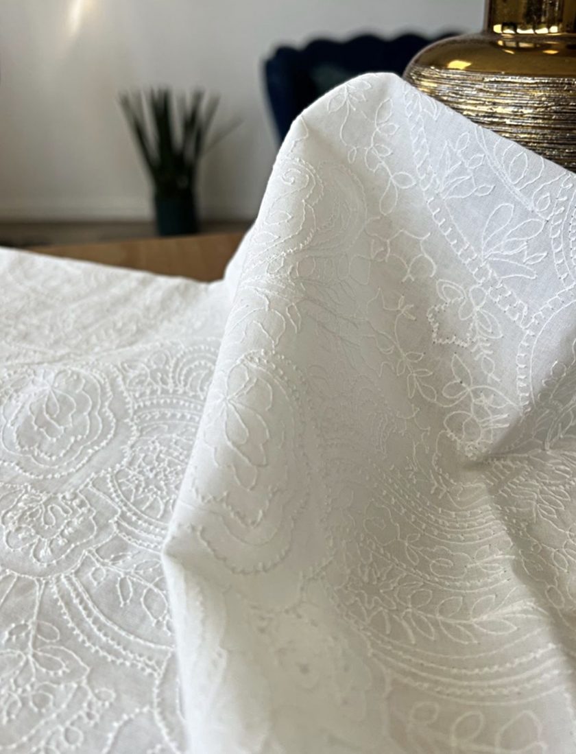 Tissu broderie anglaise coton Lilly – Image 8