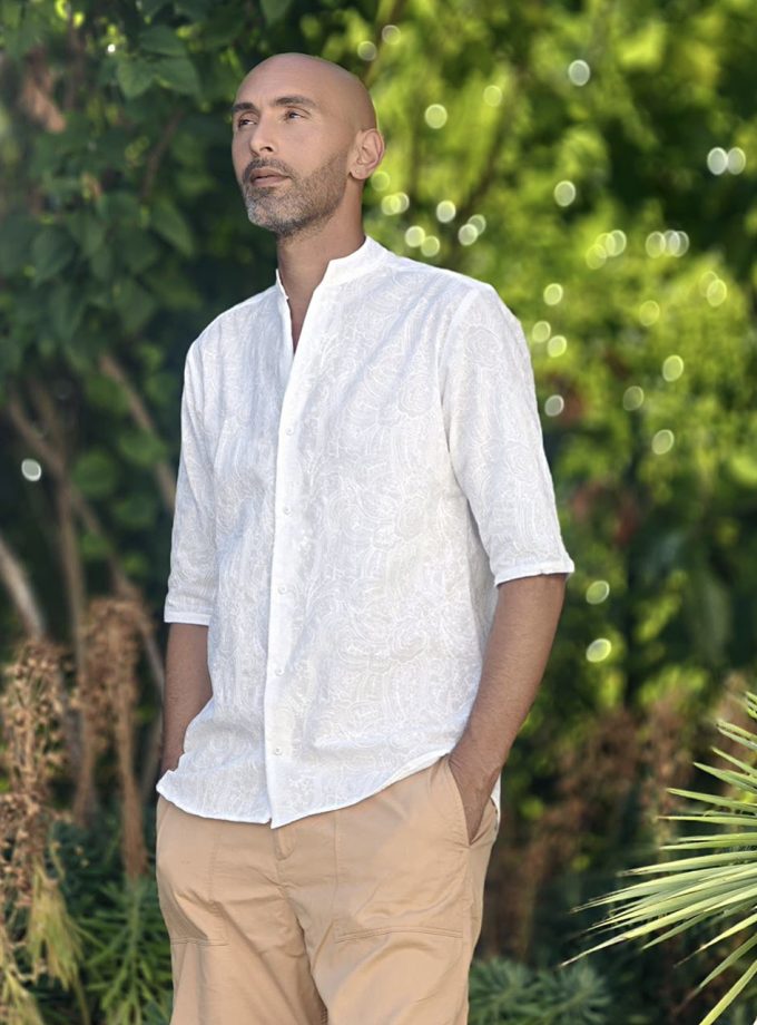 Tissu broderie anglaise coton Lilly