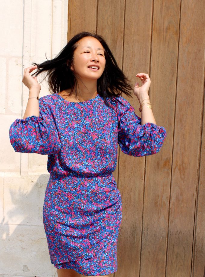 Tissu popeline viscose Capri - Imprimé en France