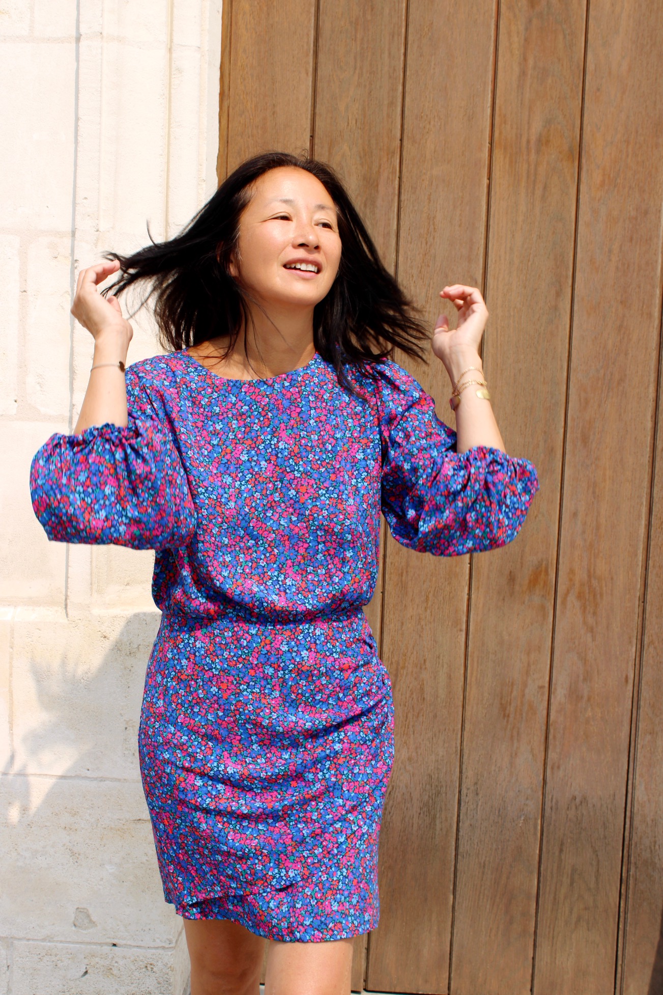 Tissu popeline viscose Capri - Imprimé en France – Image 7