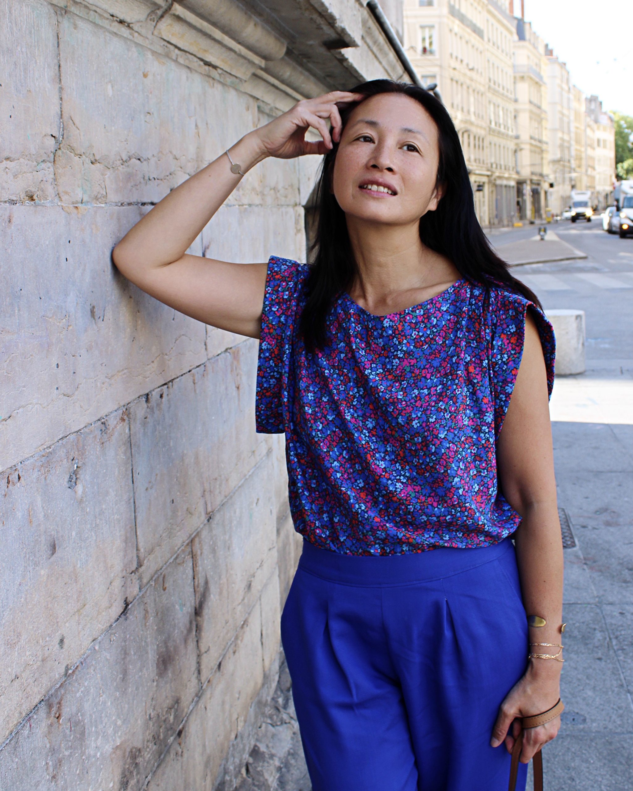 Tissu popeline viscose Capri - Imprimé en France – Image 11