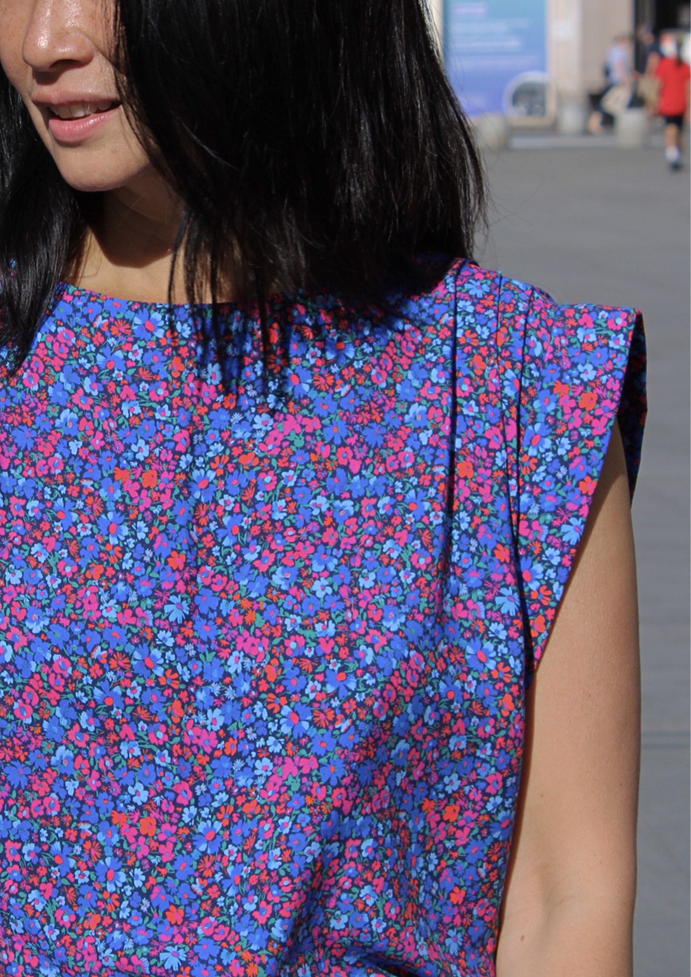 Tissu popeline viscose Capri - Imprimé en France – Image 3